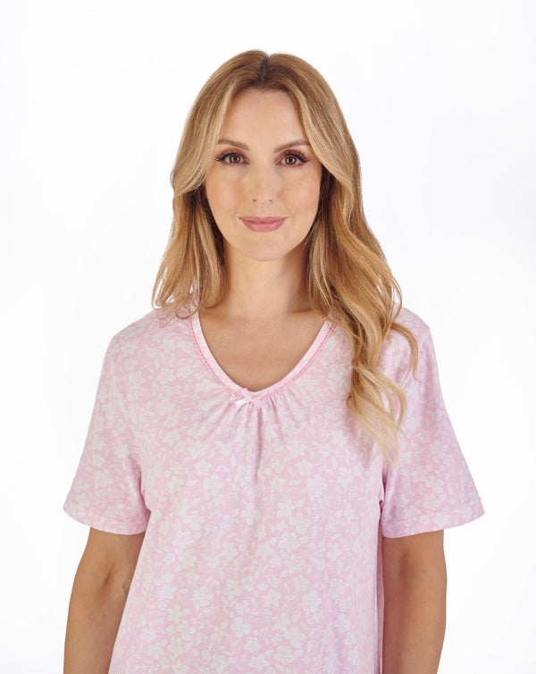 Slenderella Monoprint 38" Jersey Nightdress ND05100