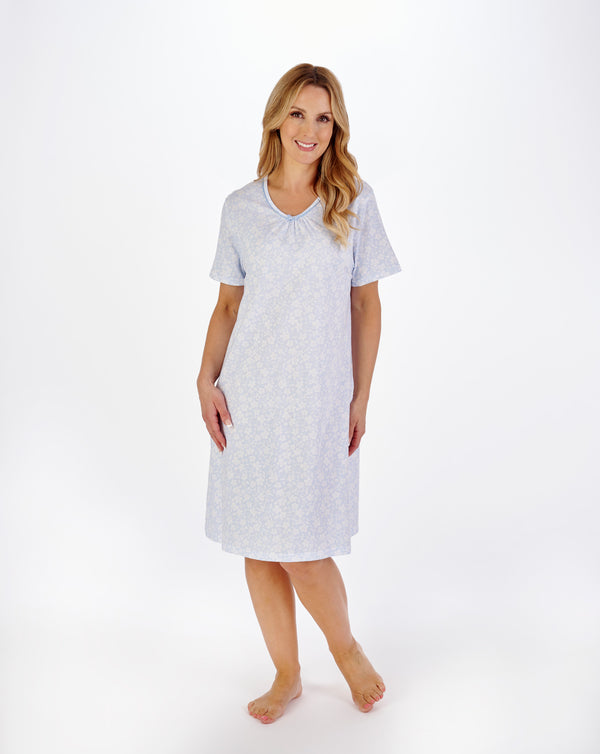 slenderella Monoprint 38" Jersey Nightdress ND05100