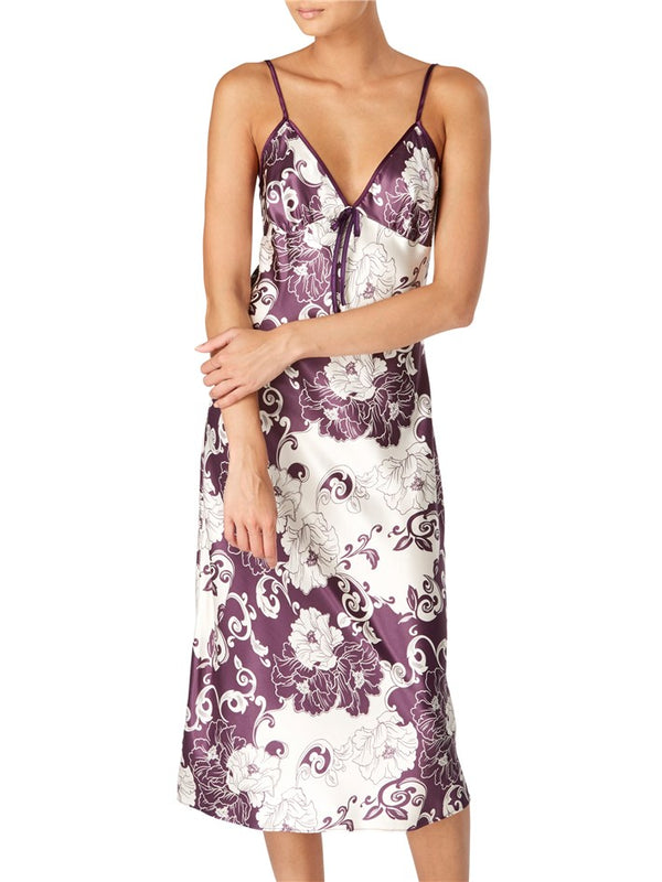 slenderella Oriental Strap 49'' Nightdress GL6726