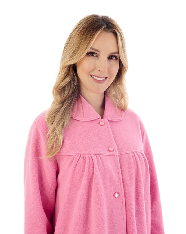 Slenderella Polar Fleece 43" Button Through HC6324