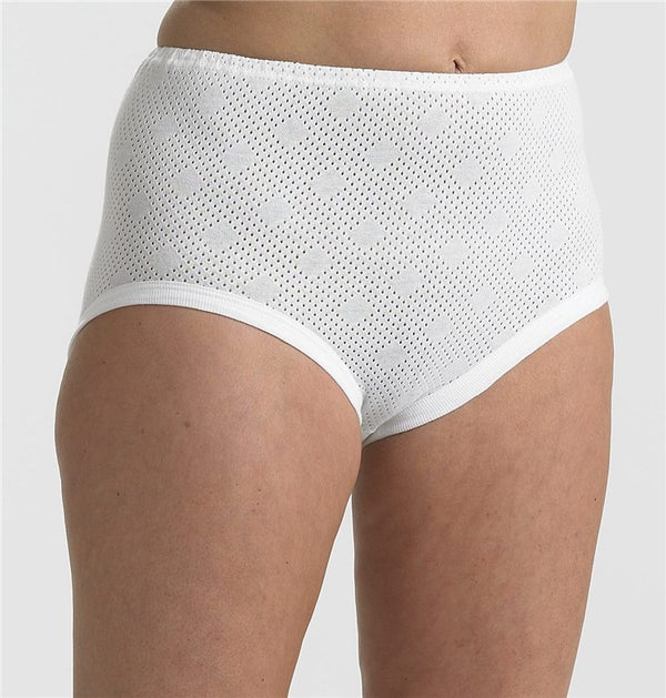 slenderella Slenderella Eyelet Brief BF5