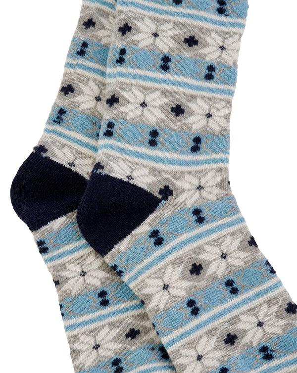 Slenderella Snowflake Pattern Bedsock BS187