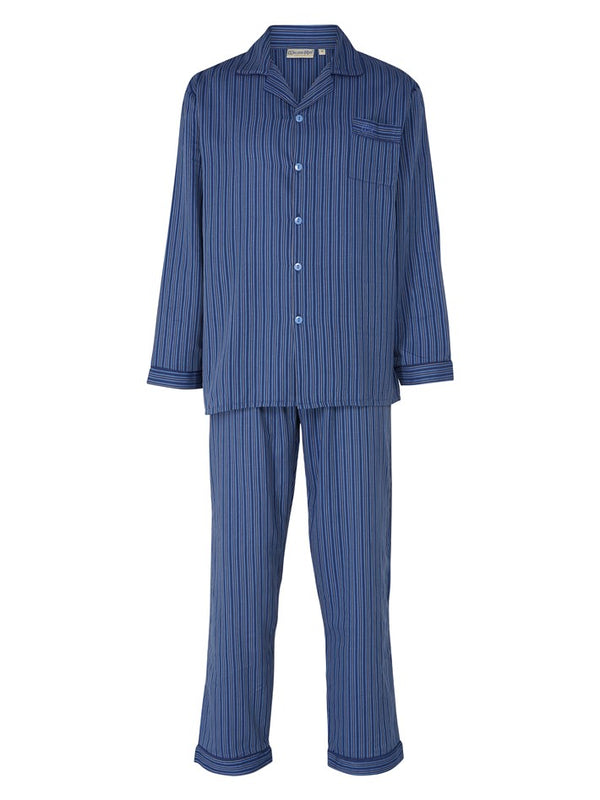 Slenderella Striped Tailored Pyjama WR7826