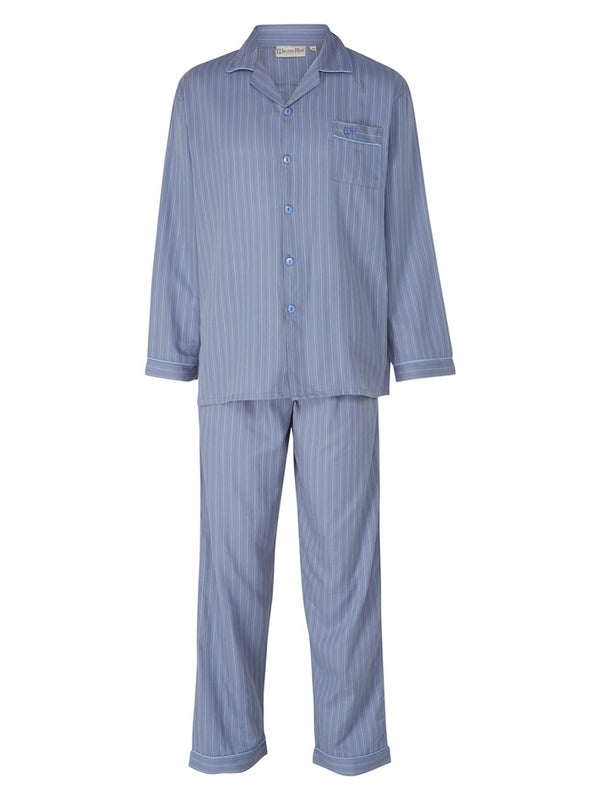Slenderella Striped Tailored Pyjama WR7826