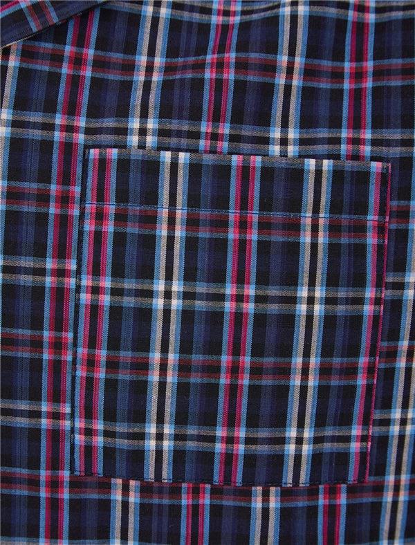 Slenderella Tailored Check Pyjama WR02806