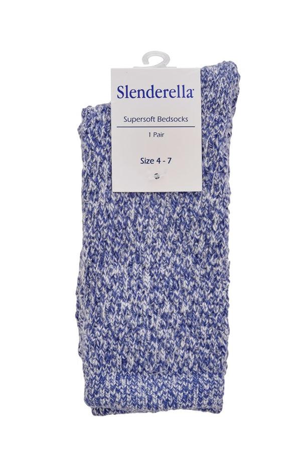 Slenderella Textured Marl Effect Bedsock BS178