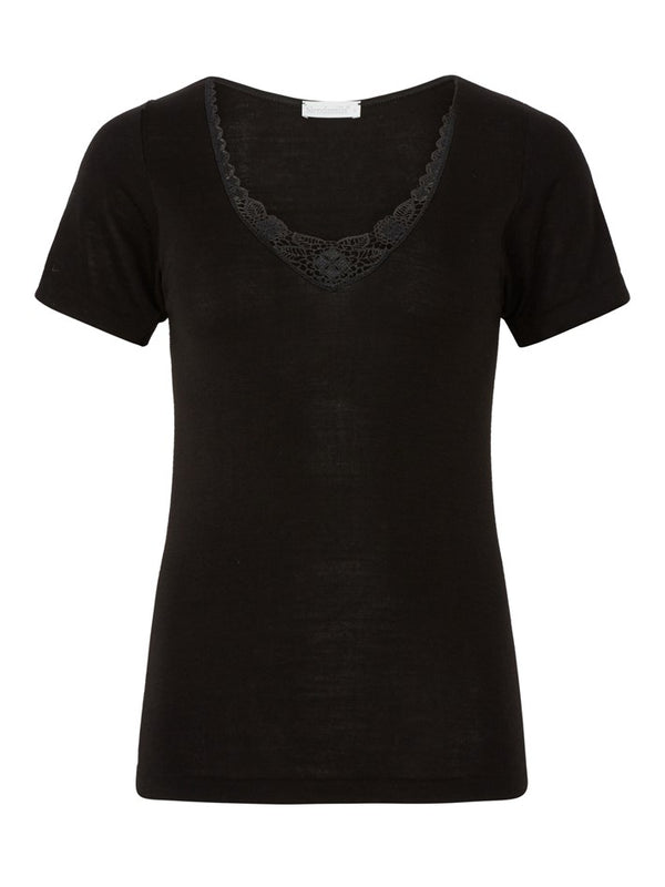 Slenderella Slenderella Touch Of Silk Short Sleeve Cami UW832