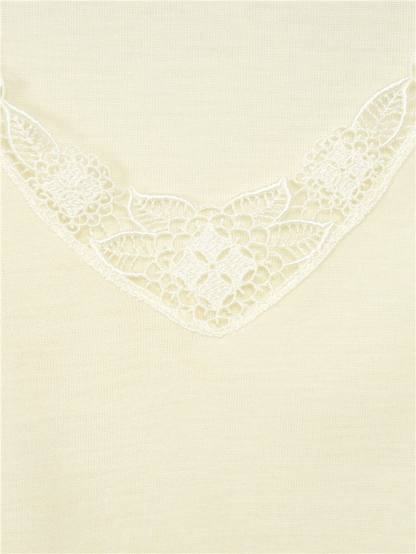 Slenderella Slenderella Touch Of Silk Short Sleeve Cami UW832