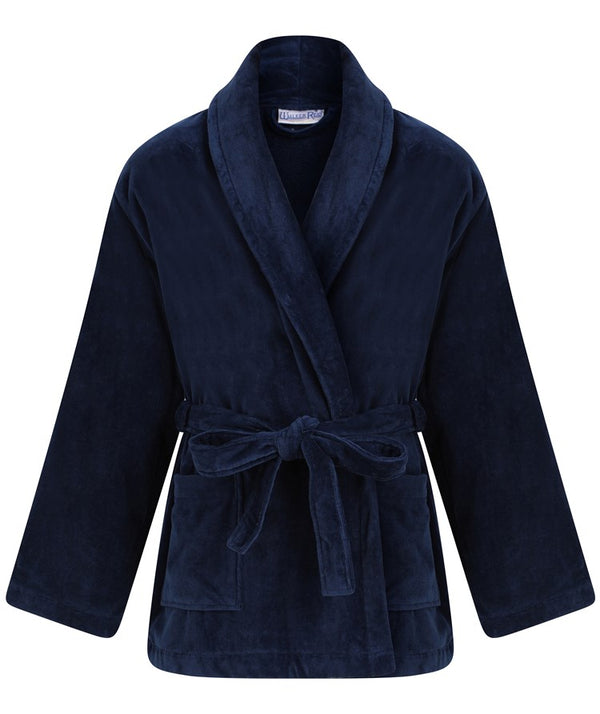 slenderella Towelling Velour 32" Bedjacket WR66830