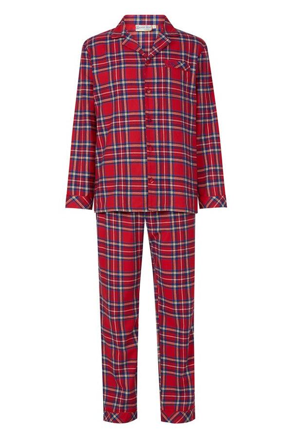 slenderella Yarn Dyed Check Tailored Pyjama WR8806