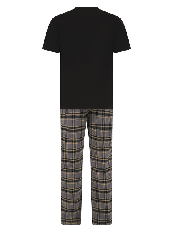 Slenderella Yarn Dyed Woven Check Pyjama WR06807