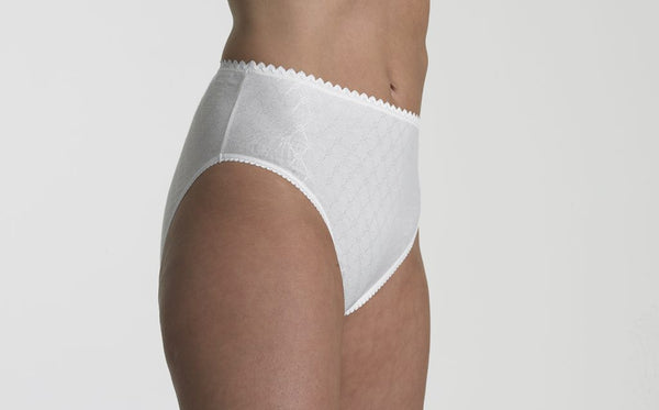 slenderella Slenders Diamond Jacquard Midi Brief SBF61