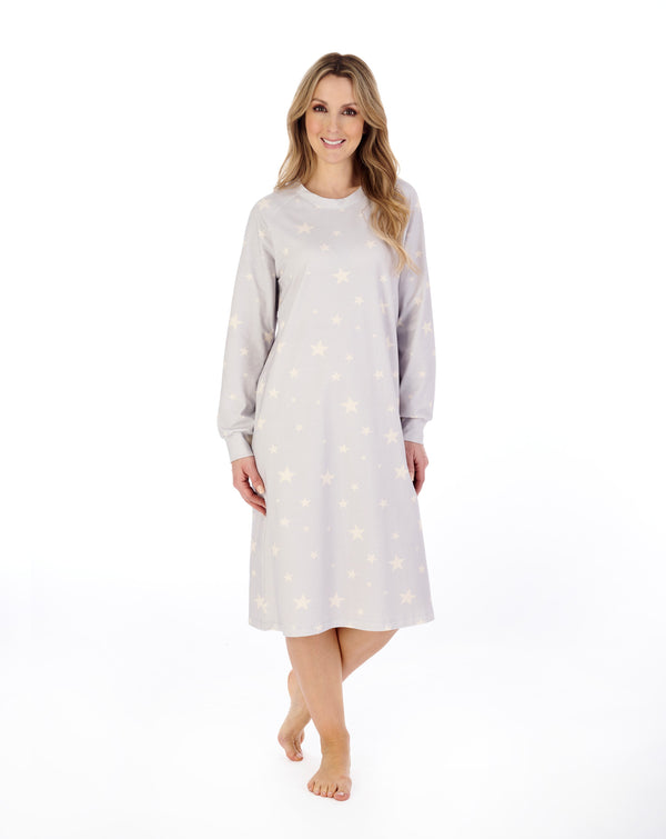 slenderella Star Print 42" Jersey Nightdress ND04131
