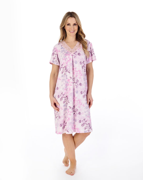 Slenderella Supersoft Multi Print 40" Nightdress GL04701