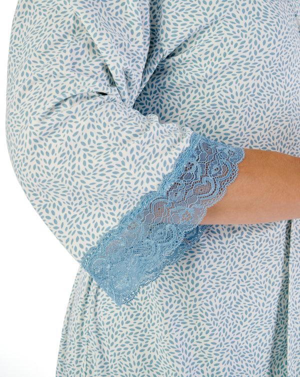 Slenderella Supersoft Printed 42" Kimono Wrap GL07704