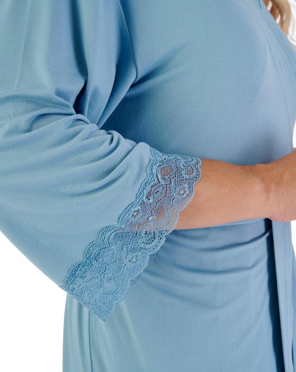 Slenderella Supersoft Solid Colour 42" Kimono Wrap GL07704