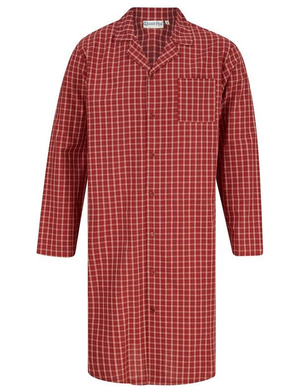 Slenderella Traditional Woven Check 42" Nightshirt WR02805