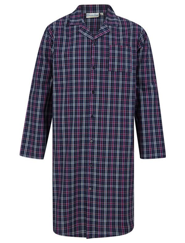slenderella Traditional Woven Check 42" Nightshirt WR02805