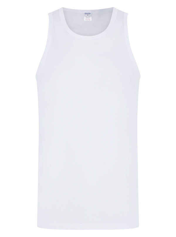 slenderella Walker Reid Classic Cotton Vest 2 Pack WR651