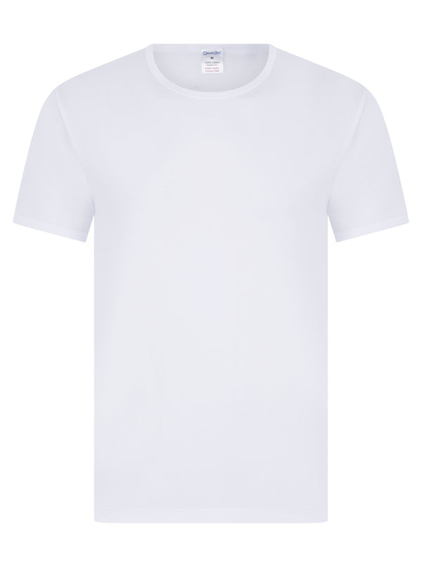 slenderella Walker Reid Cotton Short Sleeve Top 2 Pack WR652