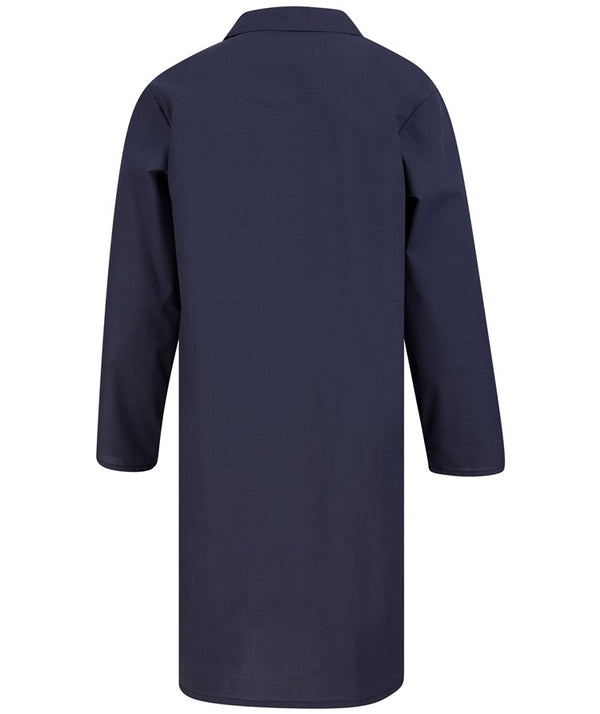 Slenderella Woven Leaf Geo Print 42" Button Through Woven Nightshirt WR88840