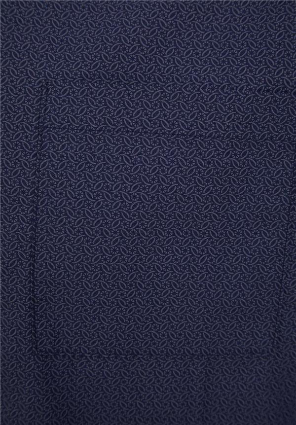 Slenderella Woven Leaf Geo Print 42" Button Through Woven Nightshirt WR88840