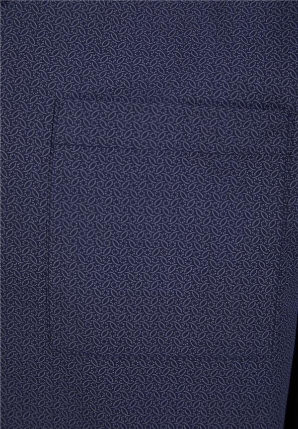 Slenderella Woven Leaf Geo Print Tailored Pyjama Set WR88842