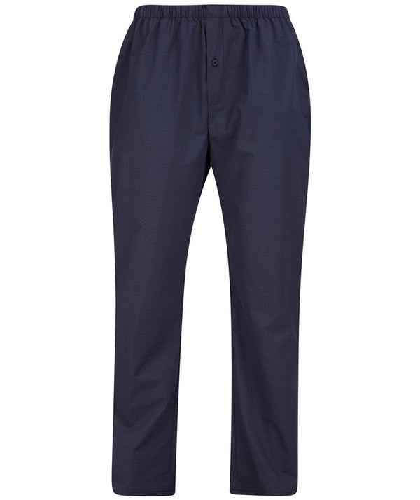 Slenderella Woven Leaf Geo Print Tailored Pyjama Set WR88842