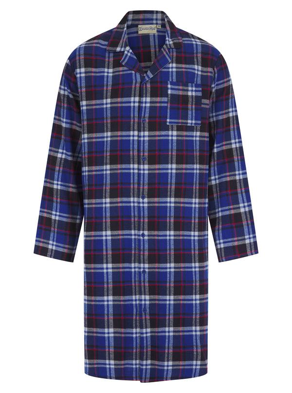 Slenderella Yarn Dyed Woven Check Nightshirt WR06801