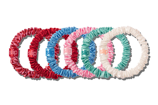 Slip High Tide Skinny Scrunchies With Complimentary Pouch