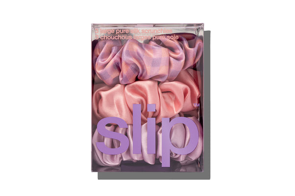 Slip Belleflower Large Scrunchies