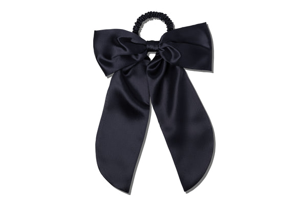 Slip Black Hair Bow