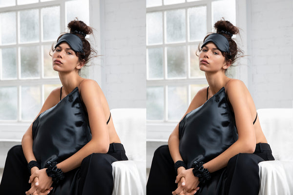 Slip Black Queen Envelope Pillowcase