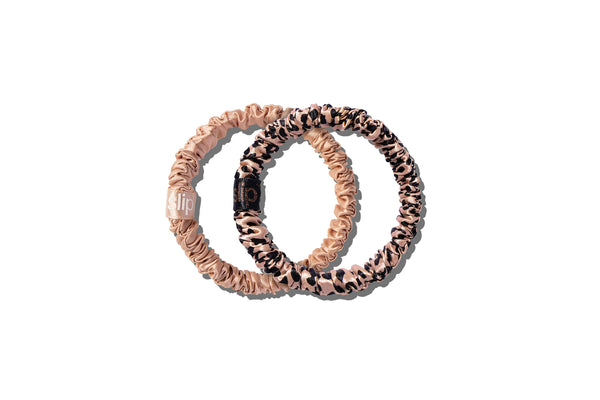 slip Bombshell Duo Skinny Scrunchies