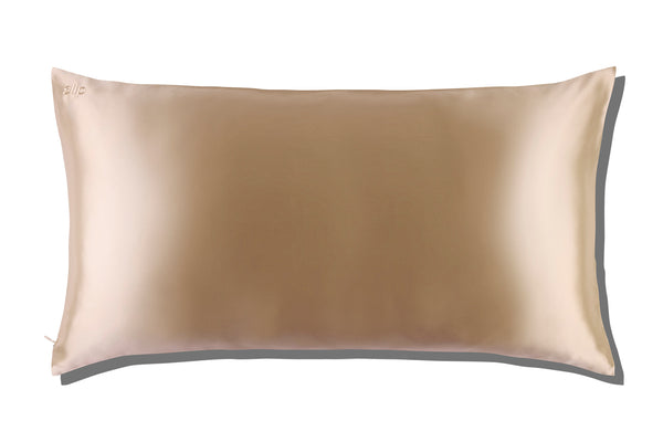 Slip Caramel King Zippered Pillowcase