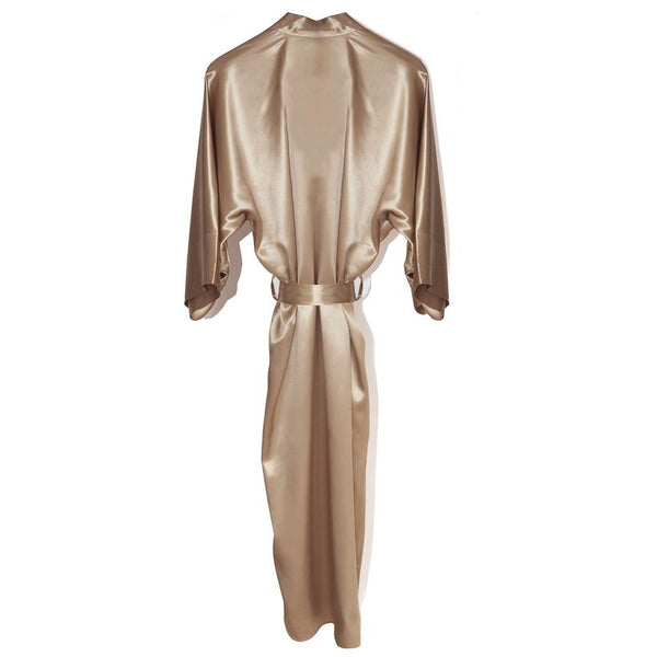Slip Caramel Long Robe
