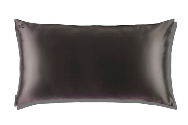 Slip Charcoal King Zippered Pillowcase