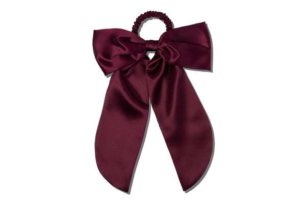 Slip Crimson Hair Bow