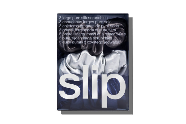 Slip Midnight Large Scrunchies