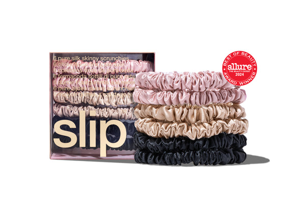 slip Multi Skinny Scrunchies