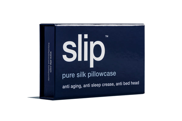 Slip Navy Queen Zippered Pillowcase