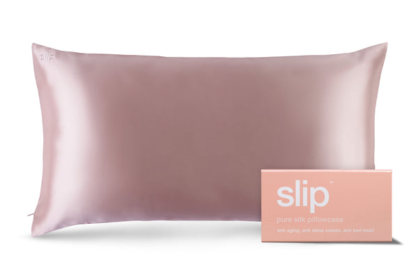 slip Pink King Zippered Pillowcase