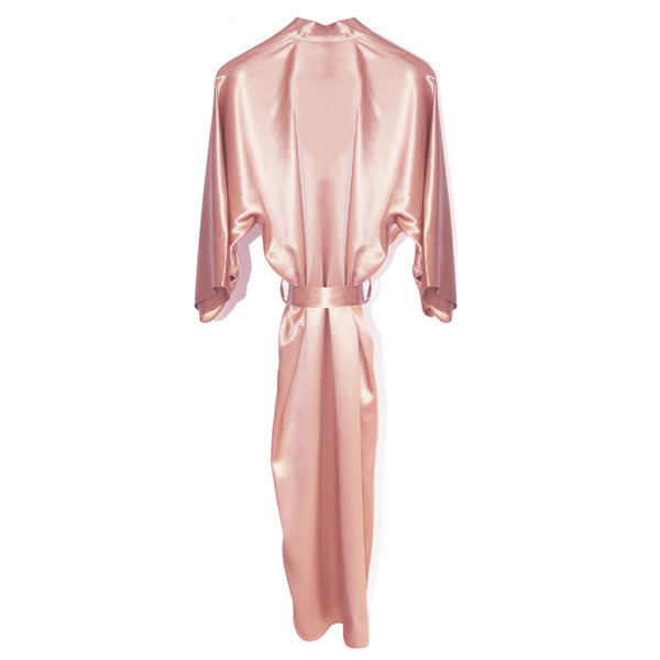Slip Pink Long Robe