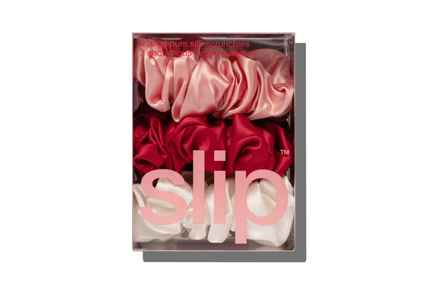 Slip Rosy Large Scrunchies