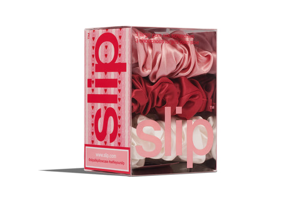Slip Rosy Large Scrunchies