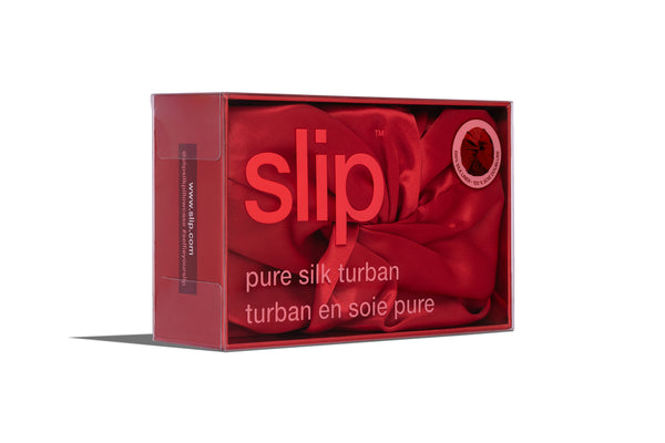 Slip Scarlet Turban