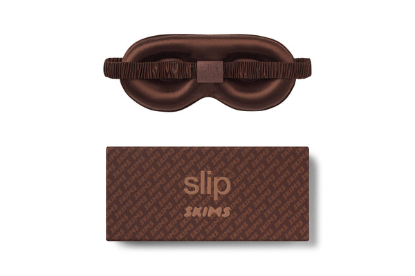 slip Slip x Skims Contour Sleep Mask - Cocoa