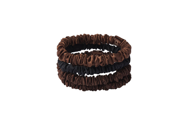 Slip Slip X Skims Skinny Scrunchies - Deep