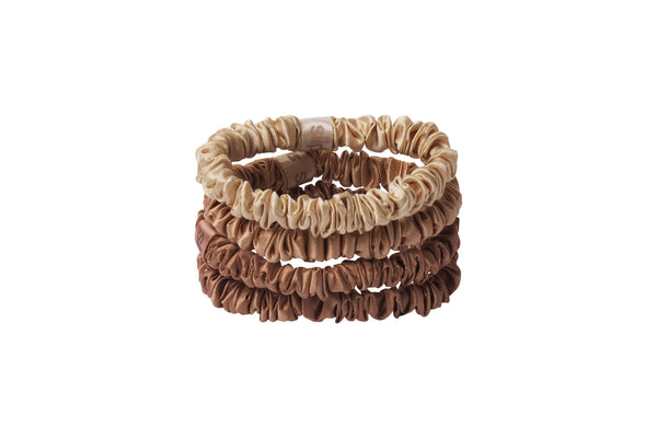Slip Slip X Skims Skinny Scrunchies - Fair
