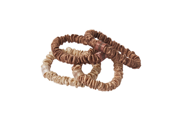 Slip Slip X Skims Skinny Scrunchies - Fair